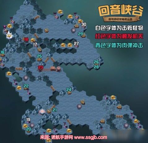 剑与远征回音峡谷路线图-回音峡谷主神试炼攻略路线