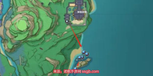 原神海灵芝采集路线图 17条海灵芝收集线路