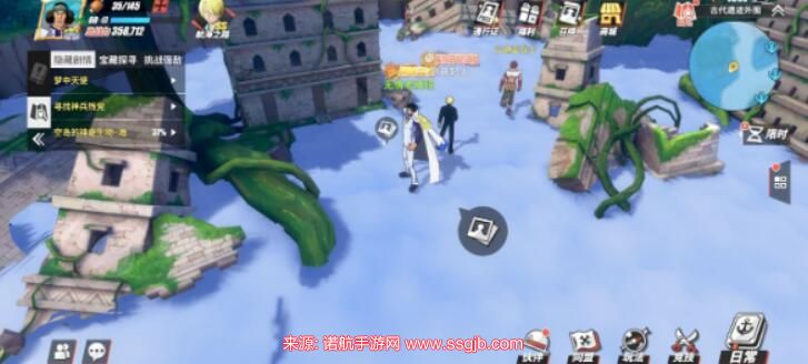 航海王热血航线空岛剧情回忆(回忆点任务猎狗位置)