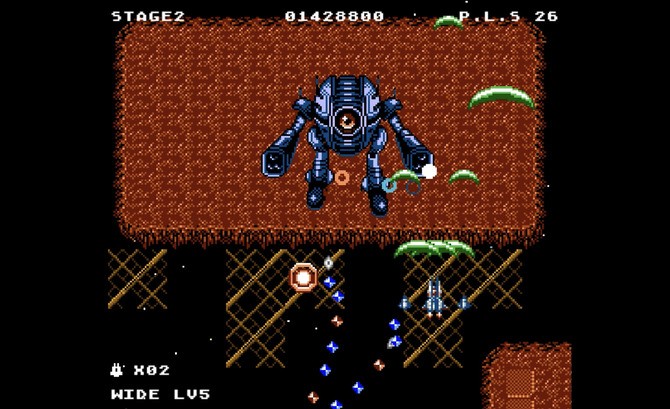 复古经典纵屏射击游戏《XELAN FORCE》上架Steam!