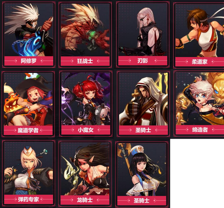DNF里面哪些固定伤害职业一览